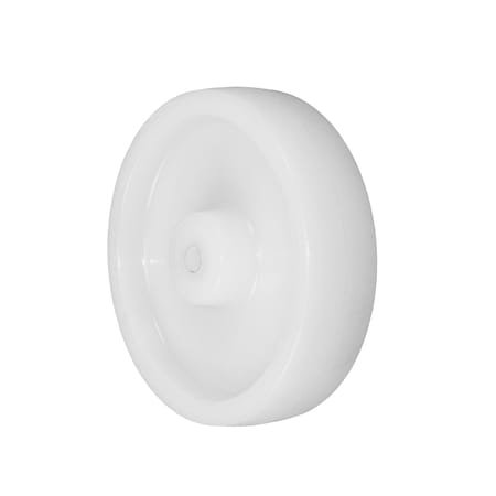 Casterhq White Nylon Wheel 5"x1-1/4", 500 LBS Capacity CB-NY514